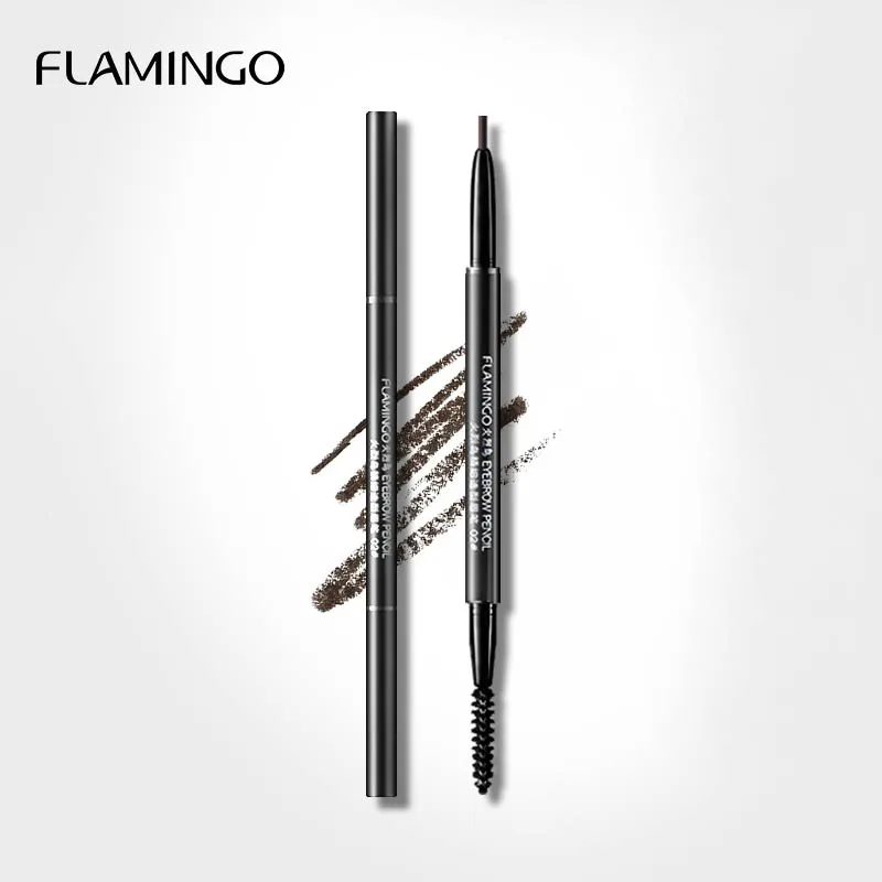 

Flamingo Brand Eye Brow Tint Cosmetics Natural Long Lasting Paint Tattoo Eyebrow Waterproof Black Brown Eyebrow Pencil lmb1001