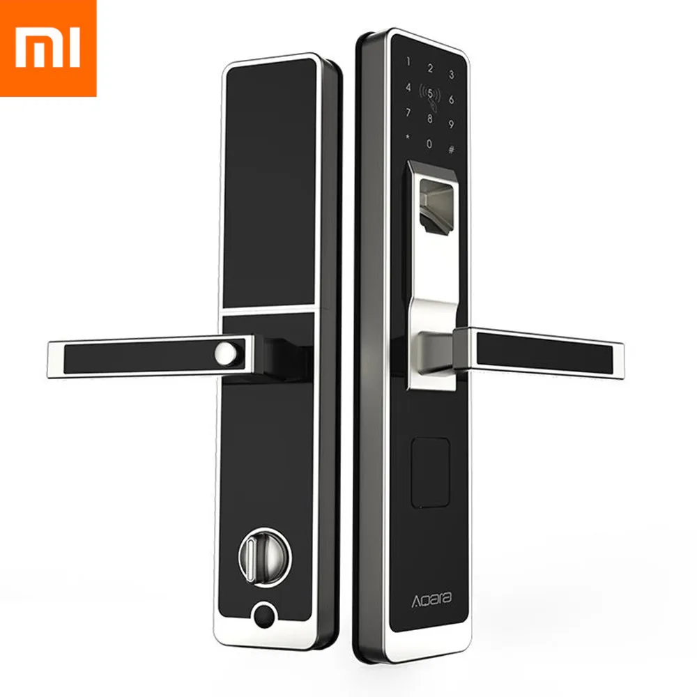 

Xiaomi Aqara Smart Door Touch Lock ZigBee Wireless Connect Fingerprint Unlock Anti-peeping Smart Home Lock for Home Security