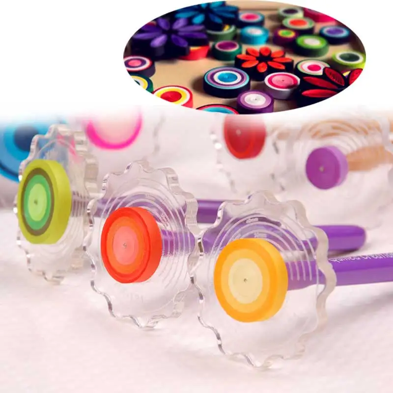 

Practical Paper Quilling Tool Curling Winder Tool Plate Origami DIY Craft DC156