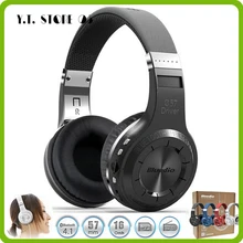 Bluedio H+ турбо обновленная версия ураган системы гарнитуры Bluetooth 4.1 стерео наушники Встроенный микрофон Встроенный fm Радио