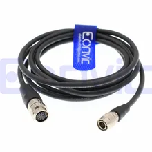 B4 Servo Zoom Lens CMOS 12 Контакт 4 способ Hirose Мощность кабель от sony F5 F55 Камера