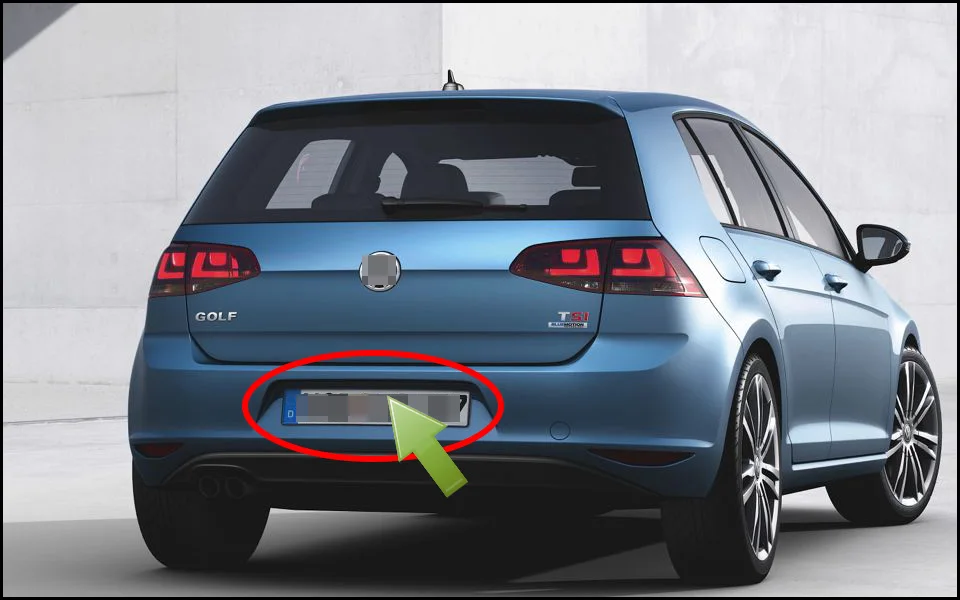 AUTONET камера заднего вида для VW Golf 7 5G variant Wagon Alltrack 2012~ /CCD/ночное видение/камера заднего вида/камера номерного знака