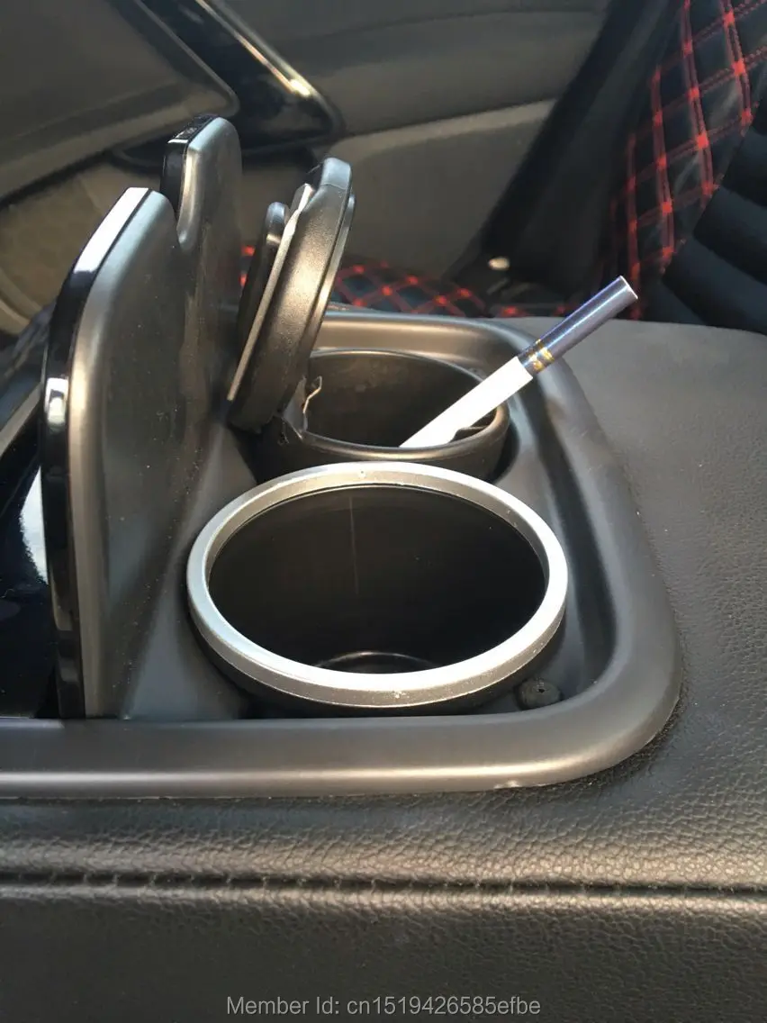 Горячая Светодиодный пепельница для автомобиля со специальным ящиком для хранения SEAT LEON Ibiza для Fiat-Chrysler Автомобильные аксессуары
