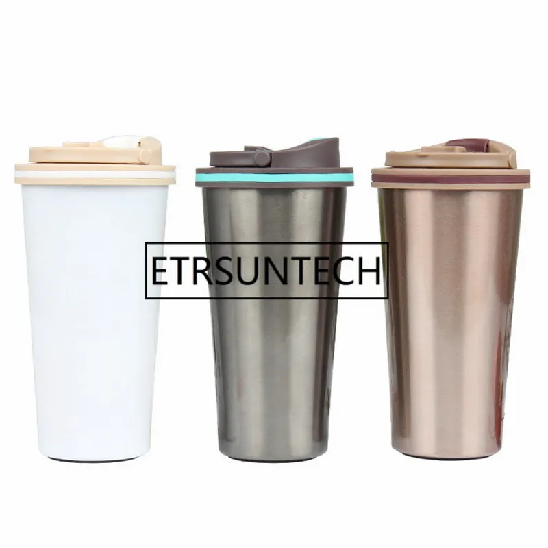 

500ML Thermos Mug Coffee Cup with Lid Thermocup Seal Stainless Steel vacuum flasks Thermoses Thermo mug for Car My Water Bottle