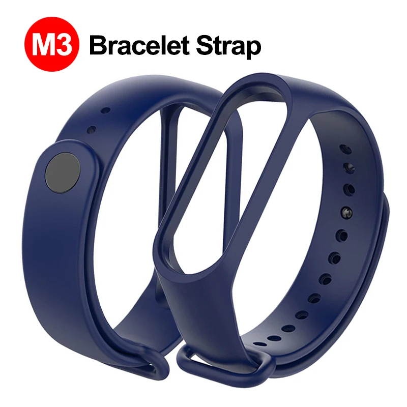 

Smart Wristband Bracelet 3 Wristband TPU Sports Waterproof Strap M3 Replacement With Smart Bracelet Strap For Mi Band 3