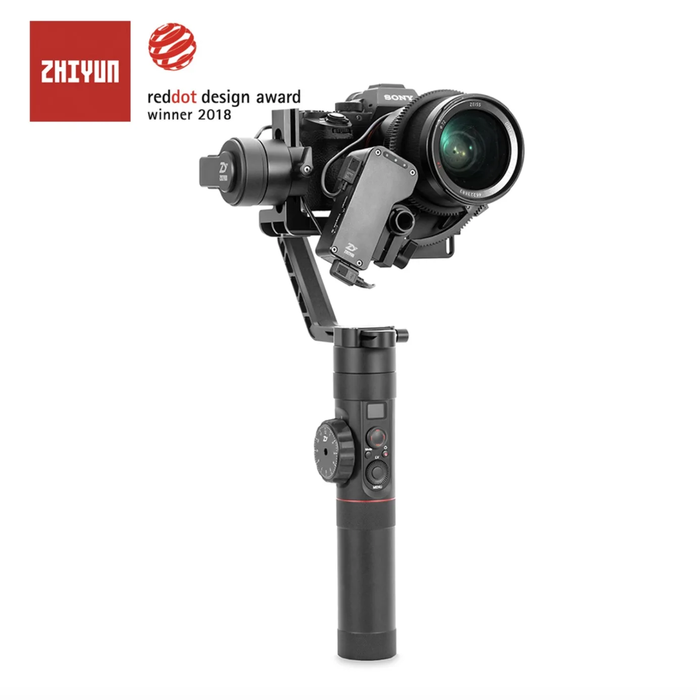 Zhiyun официальный кран 2 3-Axis Камера стабилизатор для всех моделей беззеркальная камера DSLR Canon 5D2/3/4 с сервоприводом для непрерывного изменения фокусировки камеры