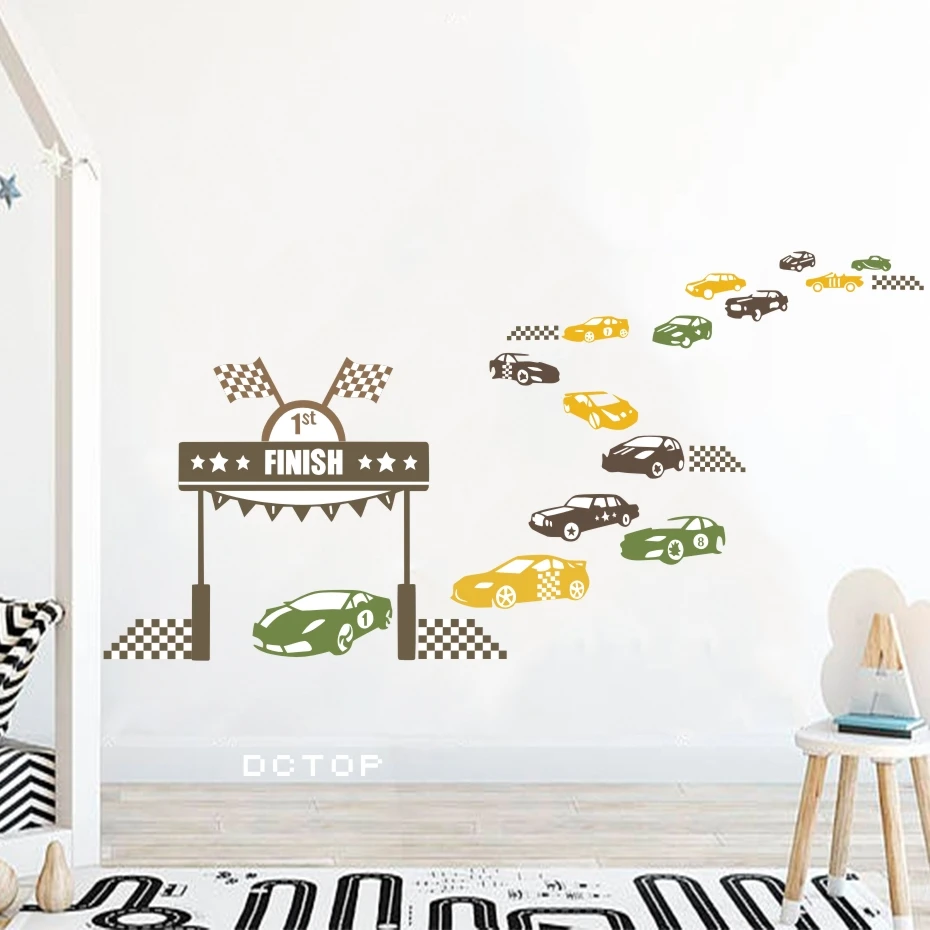 Funny Cars Wall Stickers 3