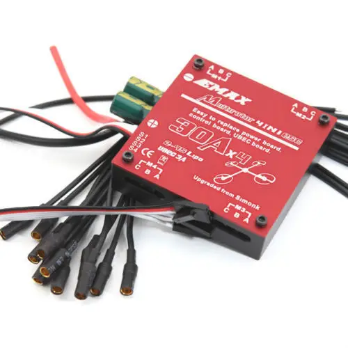 

4in1 EMAX Quattro 30A x 4 UBEC Brushless ESC Speed Control Quadcopter Multirotor
