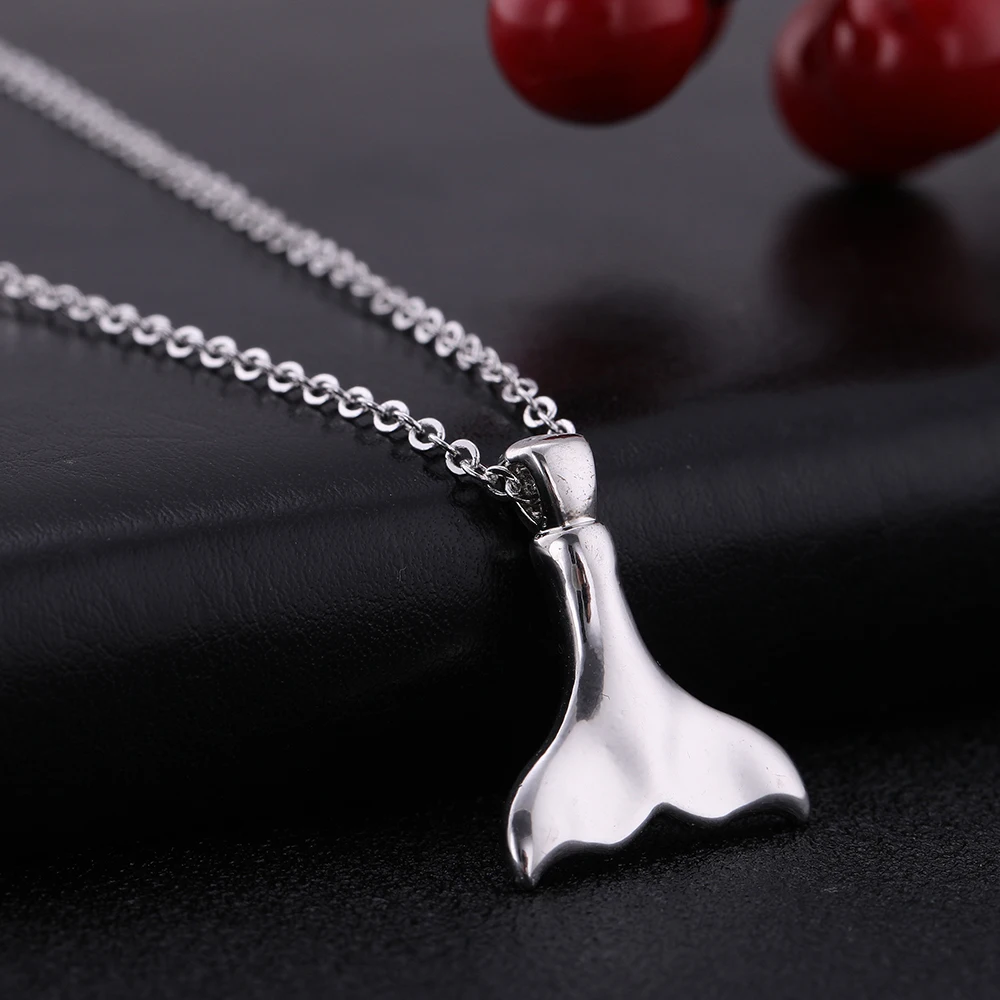

Dawapara Animal Dolphin Tail Pendant Necklace And Bracelet Jewelry Sets Antique Silver Plated Necklace For Men And Women