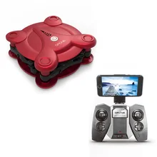 0.3MP HD Camera RC Quadcopter Drone With WIFI FPV Camera And Live Video - Flexiable Foldable Aerofoils Helicopter Mini-Drone X18
