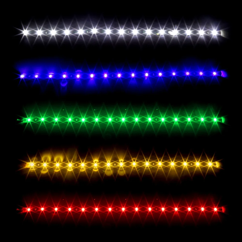 30 см 15 светодиодный 3528 SMD светодиодные полосы светильник гибкий стержень под