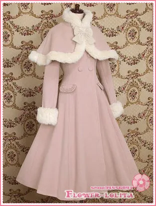 Лидер продаж, японское Дешевое шерстяное милое пальто с капюшоном в стиле Лолиты, зимние пальто для девочек, брендовый длинный Зимний плащ