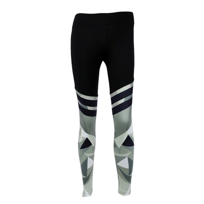 Sporting Pants New Women Leggings High Elastic Workout Leggings Fitness Camouflage Patchwork Thick Legging