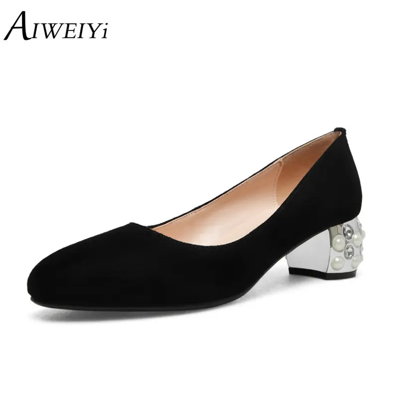 platform slip on pumps