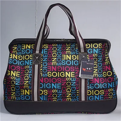 Новые женские багажные дорожные сумки повседневные нейлоновые водонепроницаемые короткие сумки большой емкости мужские дорожные сумки YA0560 - Цвет: ENGLISH