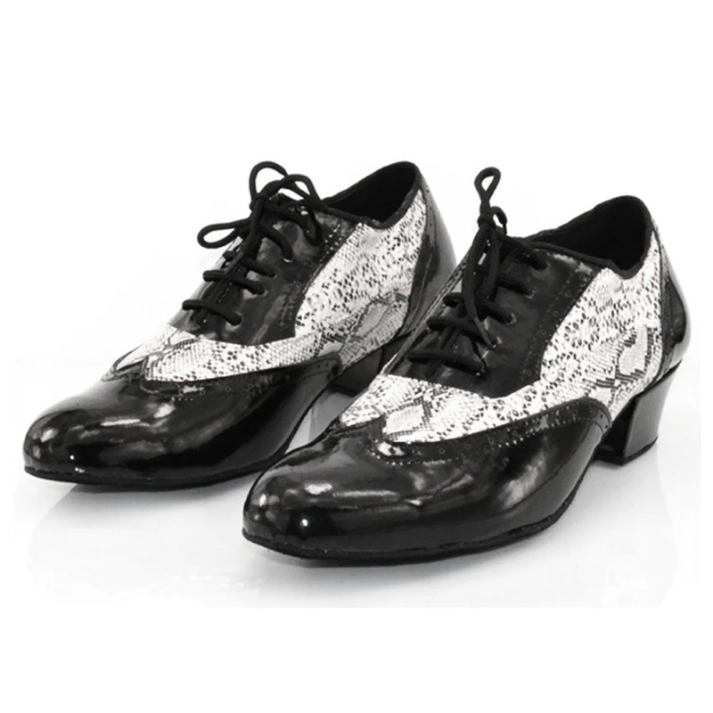 Comodidad de Baile de salón Zapatos de Plataforma Zapatos de Cuero Los Hombres Atan Para Arriba Zapatos para Hombres Zapatillas de deporte de Funcionamiento de la Etapa de Baile Accesorios|comfort