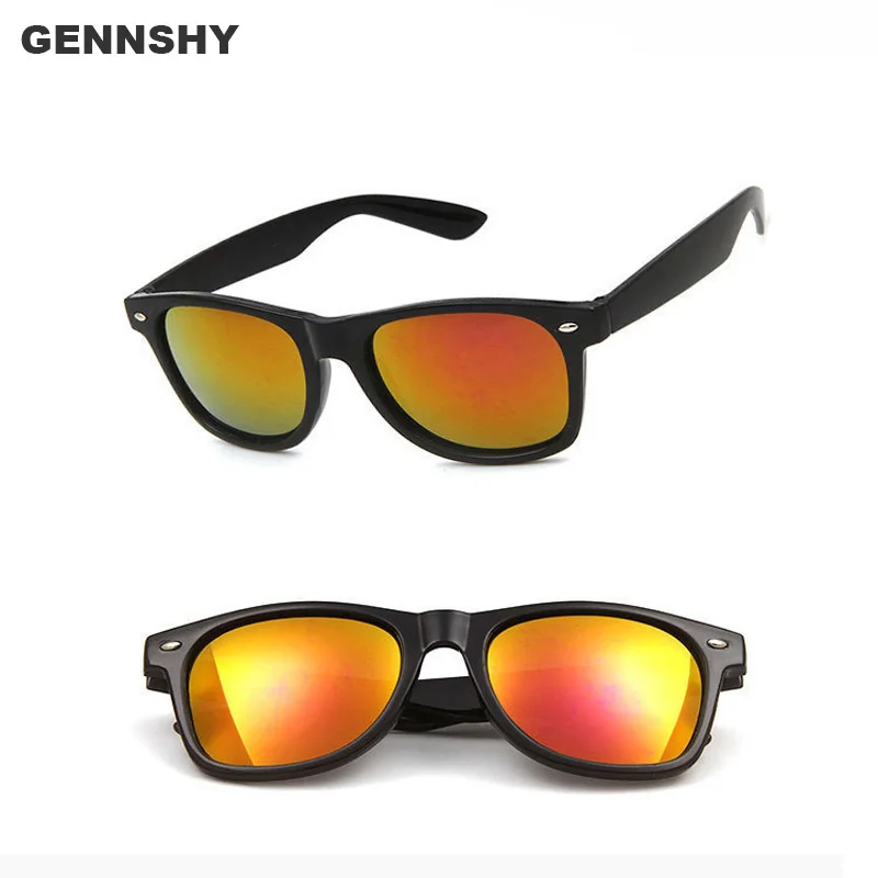 2018 Fashion Nails Rayed Sunglasses Women Vintage Brand Design Square Black Red Mirror Lenses Driving Plastic Glasses | Аксессуары для