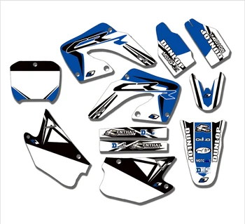 

Motorcycle PVC translucent film Full Stickers For Honda CR125 CR250 CR 125 250 2000 2001 DIY Customizable number decals