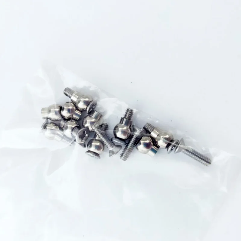 

4.0mm linkage ball with M2X6 screws for helicopter car boat rc parts (10 pcs / bag)