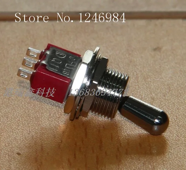 [SA] M12 оптом тумблер T8013-Z одиночный Error source высокого качества короткий переключатель 1MS1 Deli Wei пыль- 50 шт./партия