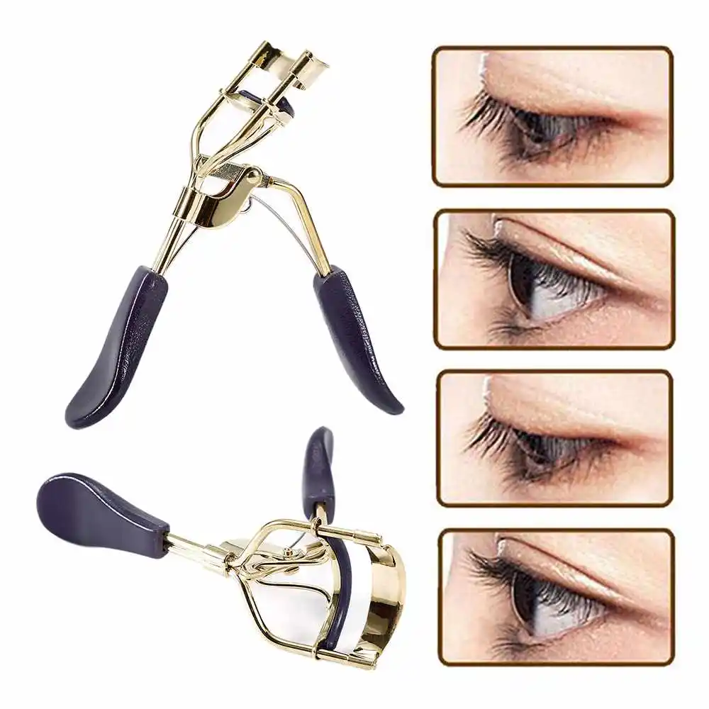 

50 Pcs Portable Eyelashes Curlers Nature Curl Eyelashes Women Pro Handle Eye Lashes Curling Clip Beauty Makeup Cosmetic Tool XNC