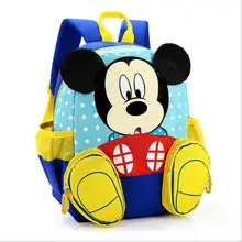 Милая детская школьная сумка с рисунком Микки Минни, детская розовая сумка, рюкзак для детского сада, детские школьные сумки, синяя сумка-портфель для мальчиков и девочек
