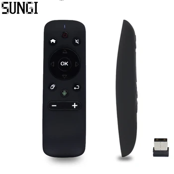 

2.4G Mini Wireless Keyboard Gyroscope Air Fly Mouse Universal Remote Control With USB Receiver For Android TV Box Smart TV Media