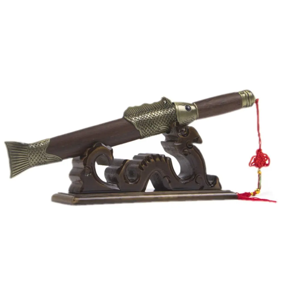 

Dragon Shape Wood Sword Display Holder Rack Stand for Short Katana Tanto Samurai Sword