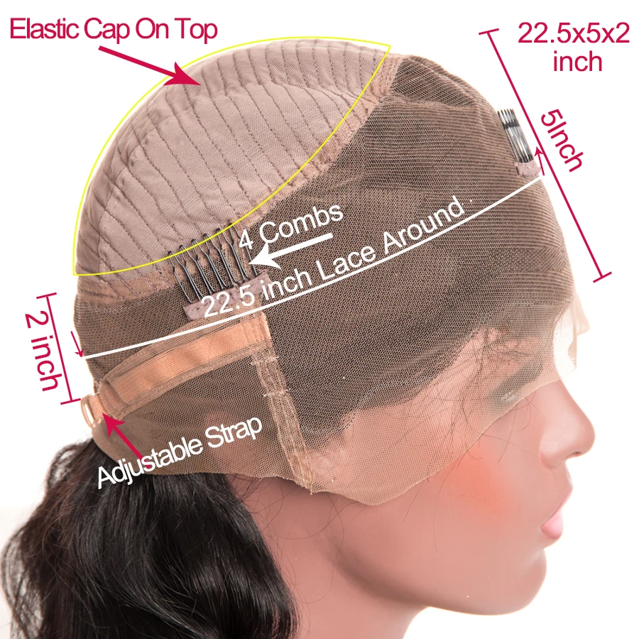 360 парик на кружевном фронте, предварительно выщипанный с детскими волосами, бразильский Волнистый парик ALIPOP, кружевные передние человеческие волосы, парики Remy 360, парик на шнуровке