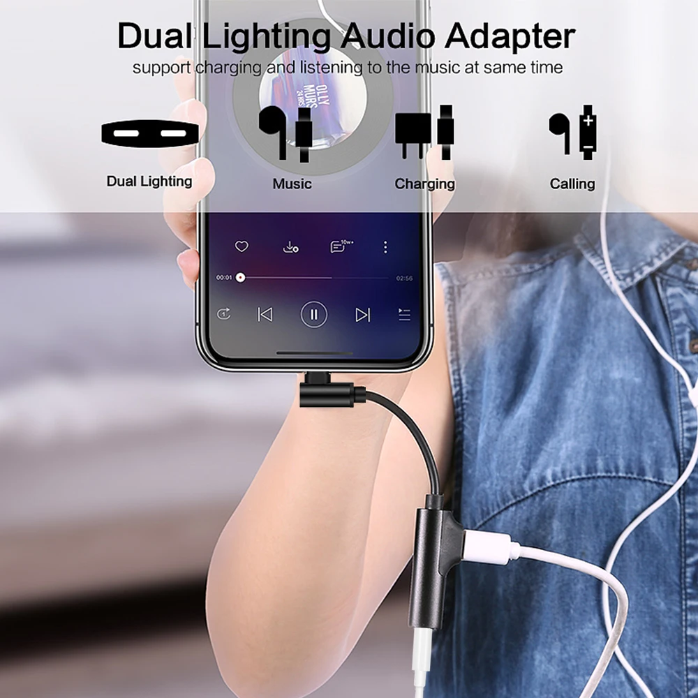 USB type c до 3,5 мм jack адаптер 2 в 1 Тип c 3,5 мм aux адаптер Aux аудио зарядное устройство адаптер Jack наушники