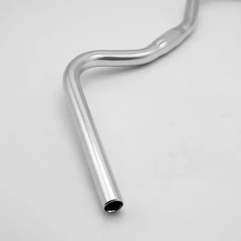 Damenrad Handlebar Curved Bike Handlebars Silver Aluminium