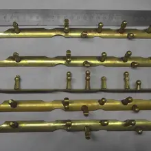 2 шт запасные части для альт-саксофона латунь Неокрашенная