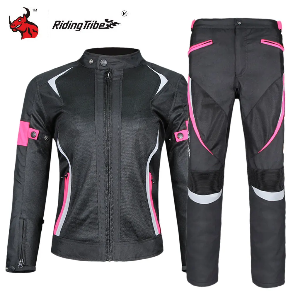 Riding Tribe Women Motorcycle Jacket Waterproof Motorcycle Suit Jacket