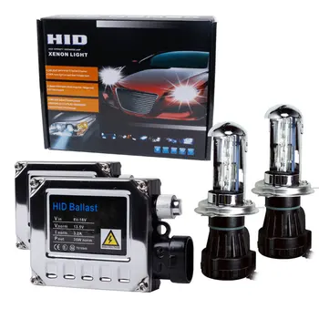 

12V 35W H4 Bi xenon lamp kit H4 hid hi low BI-Xenon light haedlight 35W 6000K 8000K 4300K H1 H3 H7 H11 9005 HB4 bulb kit