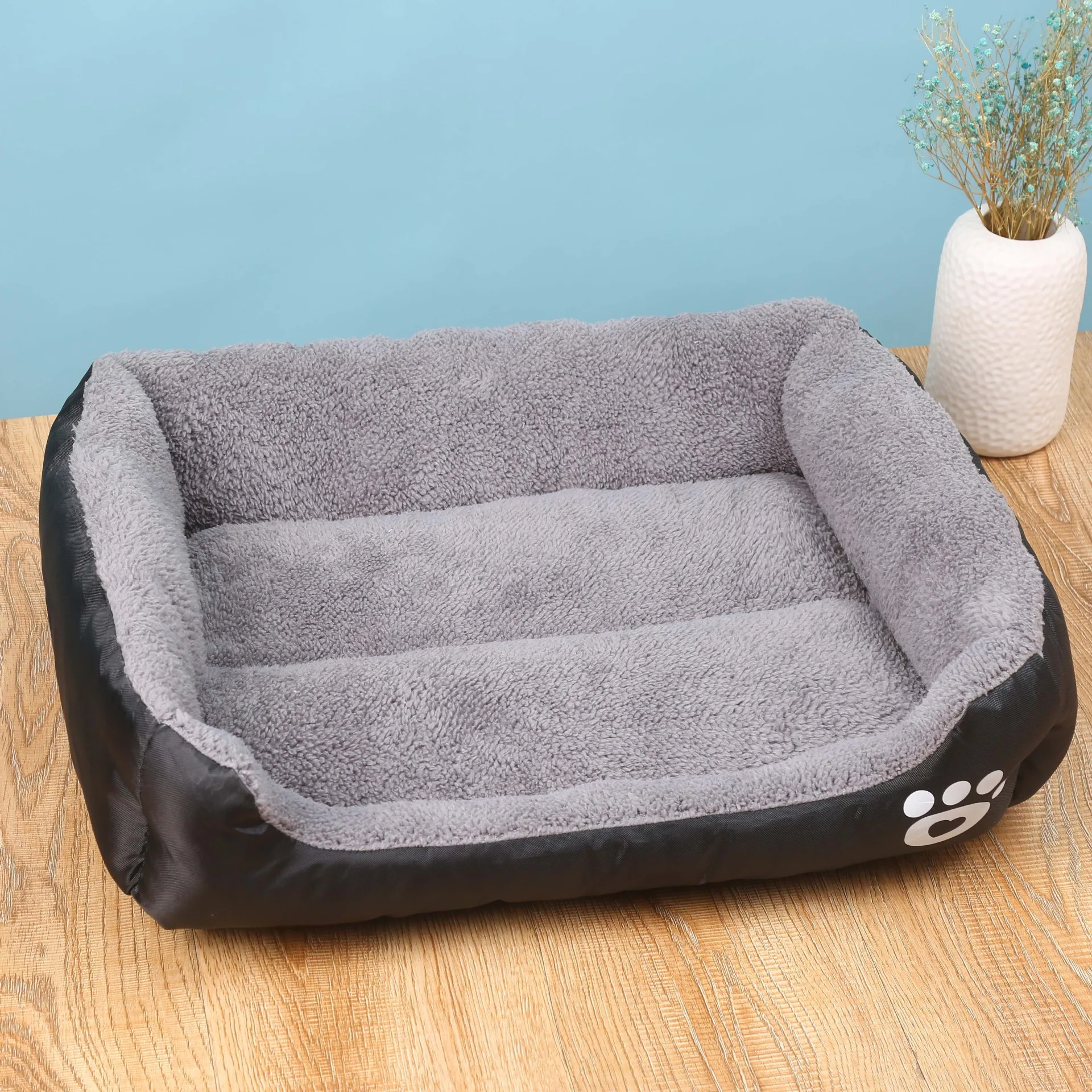 Dog beds for large dogs Dog kennel Candy-colored square nest pet kennel dirty and moisture-proof mat dog house puppy bed pet mat Dog beds for large dogs Dog kennel Candy-colored square nest pet kennel dirty and moisture-proof mat dog house puppy bed pet mat