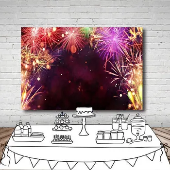 

Fireworks Photo Background Photography Backdrops Quality Vinyl