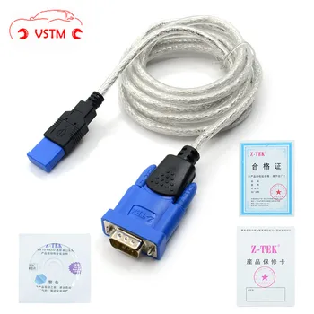 

New Arrival Z-TEK USB1.1 To RS232 Convert Connector Z-TEK USB Z TEK USB1.1 To Rs232 OBD2 Cable and Connector