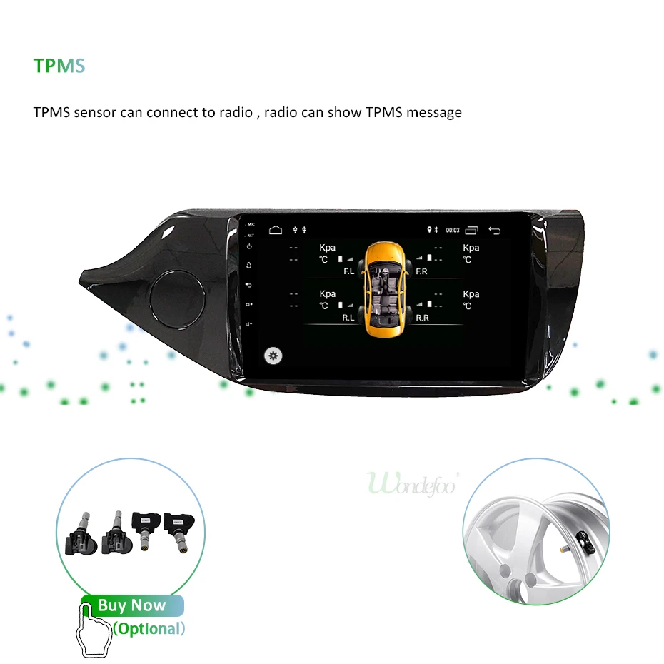 Excellent DSP Android 9.0 IPS 2.5D Screen 4G RAM 64G ROM GPS Radio For KIA Ceed 2013 2014 2015 Navigation Stereo Audio Head Unit  No DVD 27