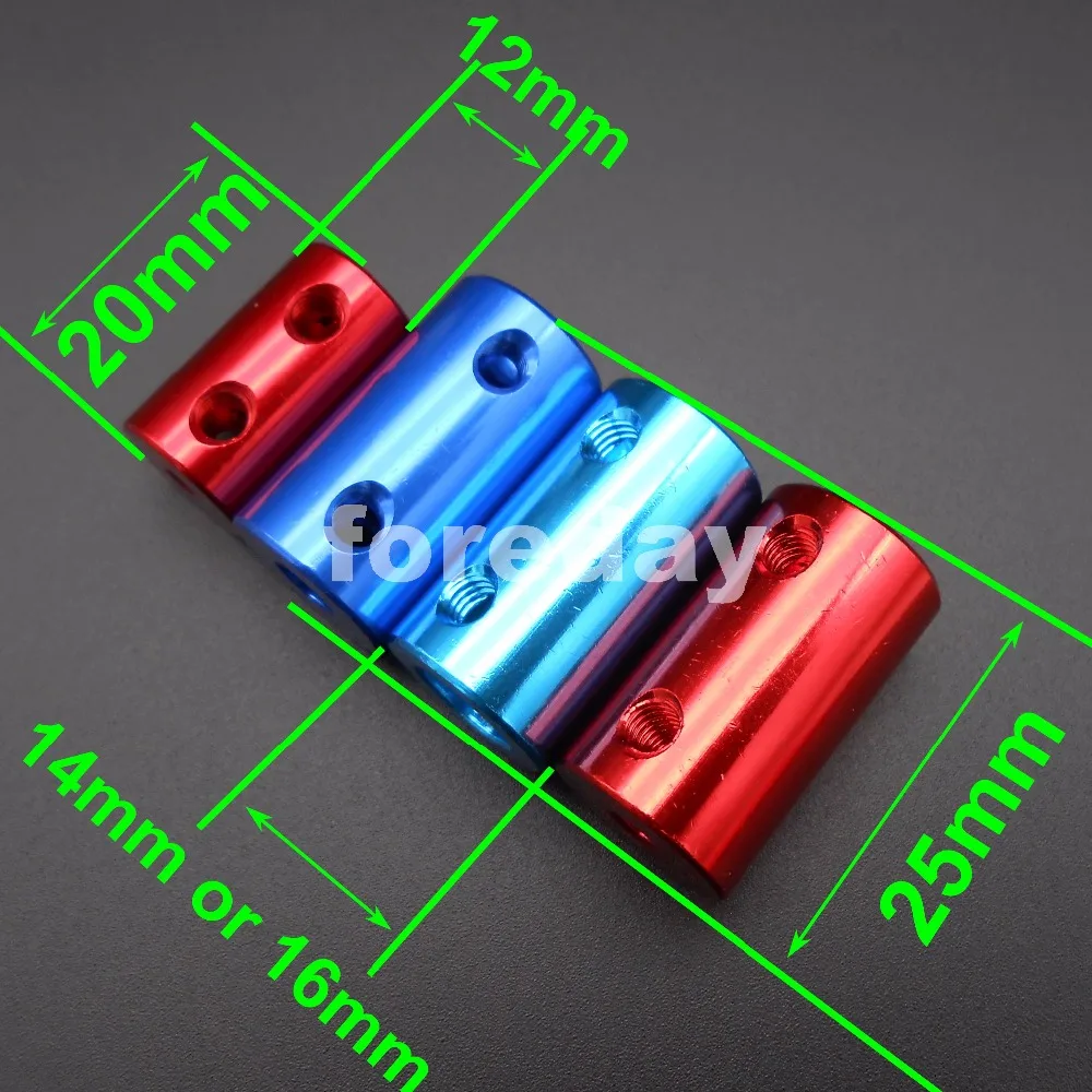 

5PCS X Aluminum Flexible Shaft Coupling Rigid Coupler Motor Connector Dark Red 2MM 2.3MM 3MM 3.17MM 4MM 5MM 6MM *FD519-556