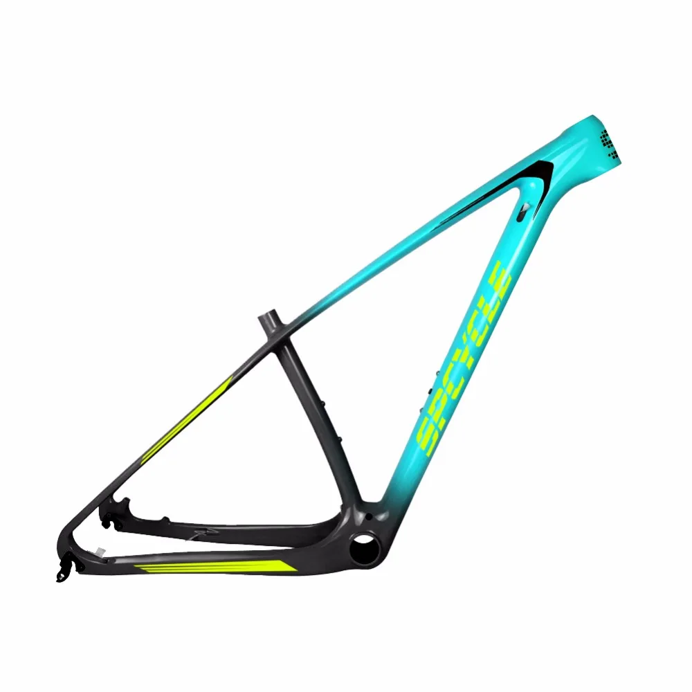 Сверхлегкие карбоновые рамы Spcycle T1000 для горного велосипеда 29er совместимые с 142*12