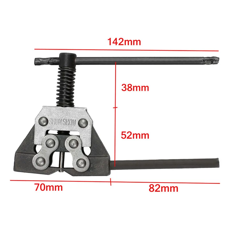 Инструмент для ремонта велосипедов цепь мотоцикла резак инструмент для велосипеда мотоцикла ATV подходит 415 420 428 520 530 Heavy Duty#2M29