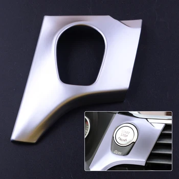 

beler ABS Silver Car Engine Start Switch Button Cover Trim 3D Stickers Decal Fit For BMW X3 2018