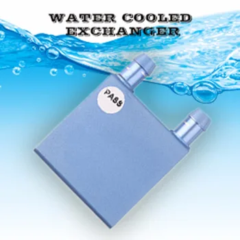 

40*40*12mm Flow Channel Water Cooler Cooling Heatsink Block Waterblock Liquid Vacuum Aluminum Brazing Processing For CPU GPU