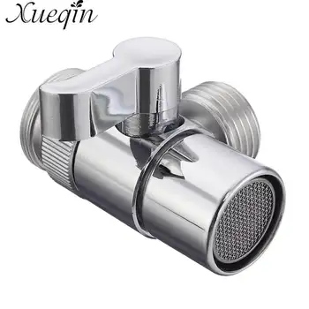 

Polished Chrome Basin Sink Faucet Brass Diverter For Home Bathroom Kitchen Water Tap Filter Valve Replacement Part