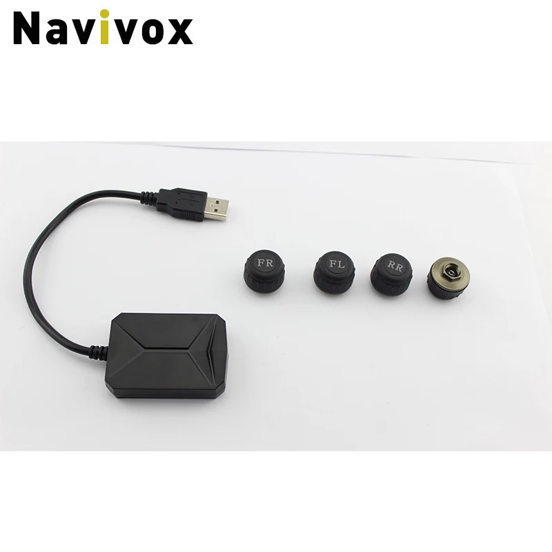 Navivox Android TPMS монитор давления в шинах Android навигационная система контроля давления в шинах Система беспроводной передачи TPMS