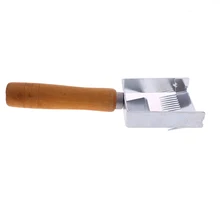 1 шт. игла из нержавеющей стали лопата два в одном нож для резки меда вилка для меда пчеловодства скребок пчеловодства инструменты приспособление для пчеловодства