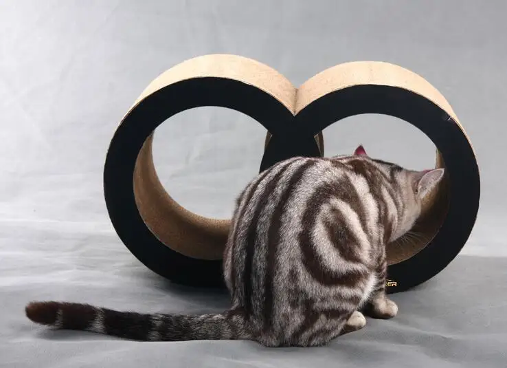 

corrugated craft cardboad cat furniture paper cat scratcher especial for fat cat wth free catnip