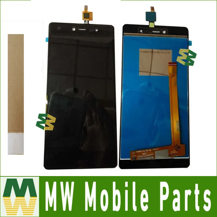 

1PC /Lot High Quality For Wiko Fever 4G LCD Screen +Touch Screen Assembly Digitize Black Color with tape