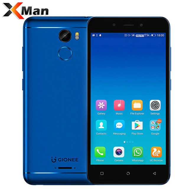 GIONEE X1 4G LTE Smartphone 2GB RAM 16GB ROM 5.0" 3000mAh MT6737 Quda