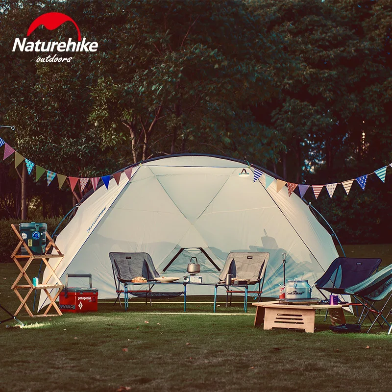 Naturehike في الهواء الطلق UPF40 + مكافحة الأشعة فوق البنفسجية واقية الرمال شحن شاطئ الشمس المأوى المعطف كبيرة خيمة حفلات اللعب المظلة للشواء نزهة